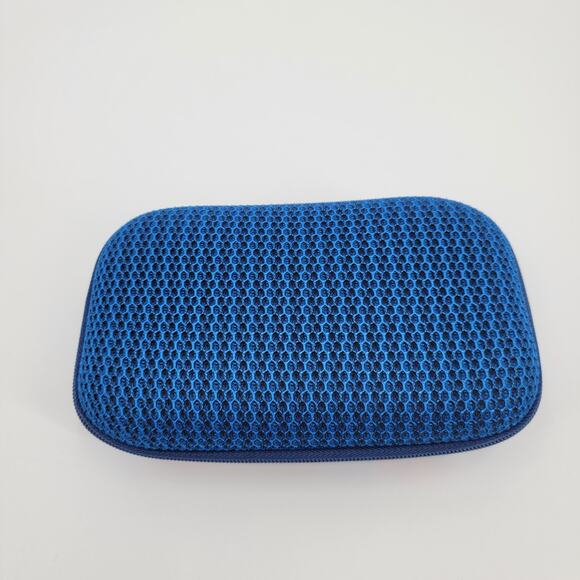 NEW Zipit Paint Splatter Mesh Pencil Box Blue - Picture 1 of 4